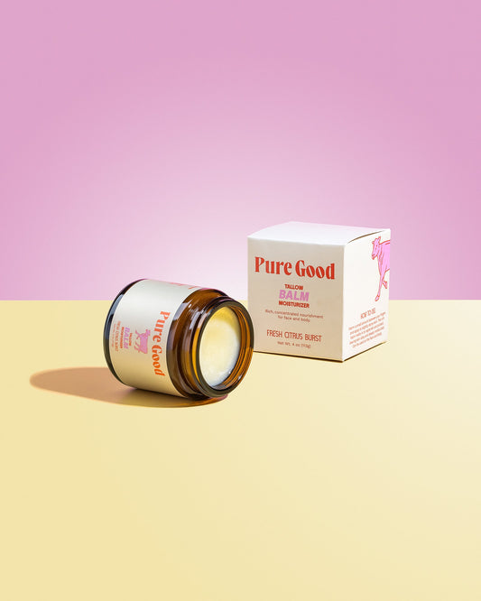 Fresh Citrus Burst Tallow Balm - Hydration and Vitamin C